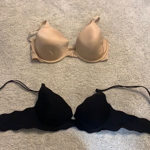 2 bras both in good condition
